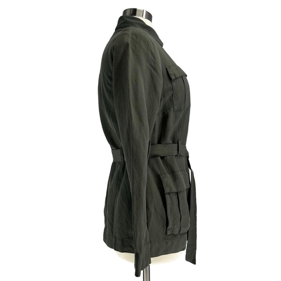 J.JILL Linen & Rayon Safari Jacket S - Picture 4 of 9